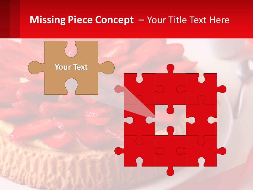 Remote White Part PowerPoint Template