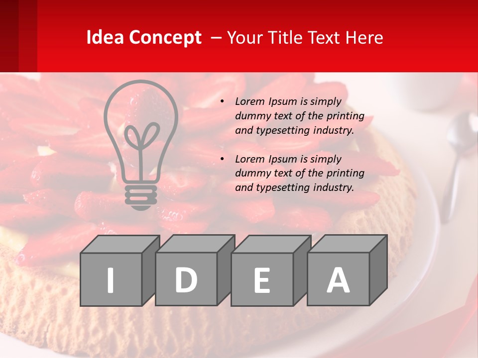 Remote White Part PowerPoint Template