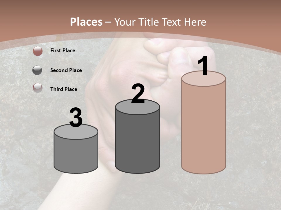 Cooling White Air PowerPoint Template