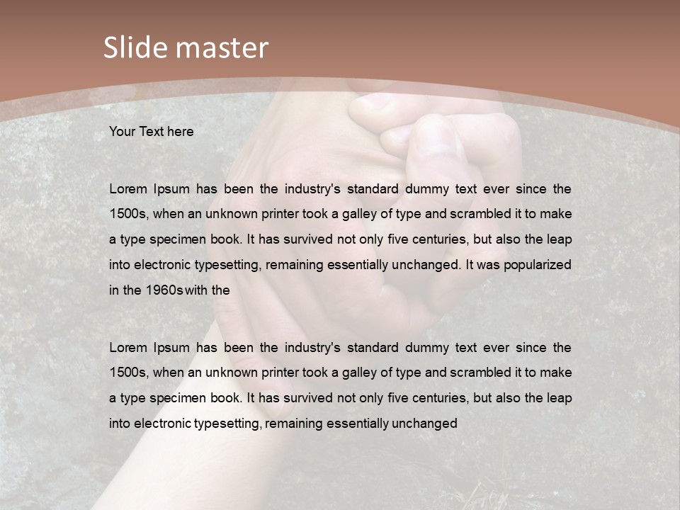 Cooling White Air PowerPoint Template