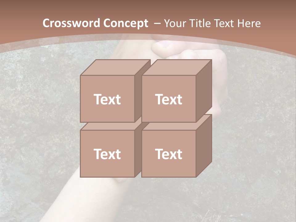 Cooling White Air PowerPoint Template