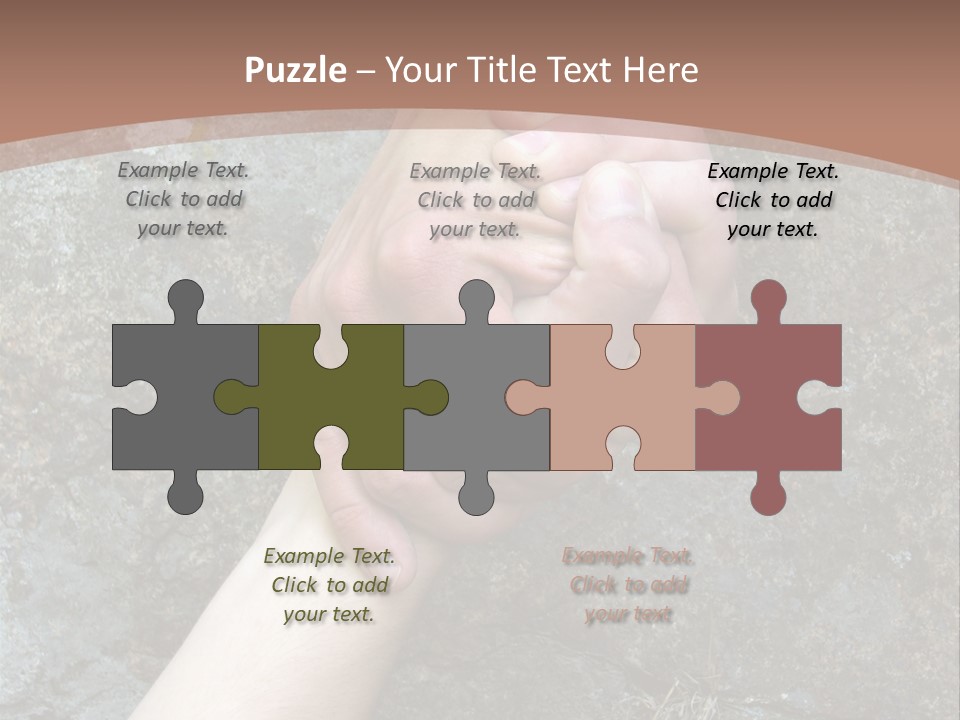 Cooling White Air PowerPoint Template