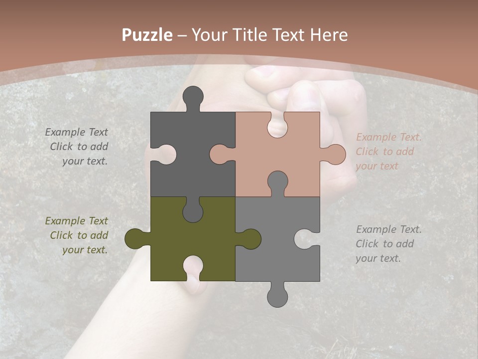 Cooling White Air PowerPoint Template