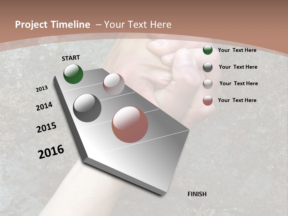 Cooling White Air PowerPoint Template