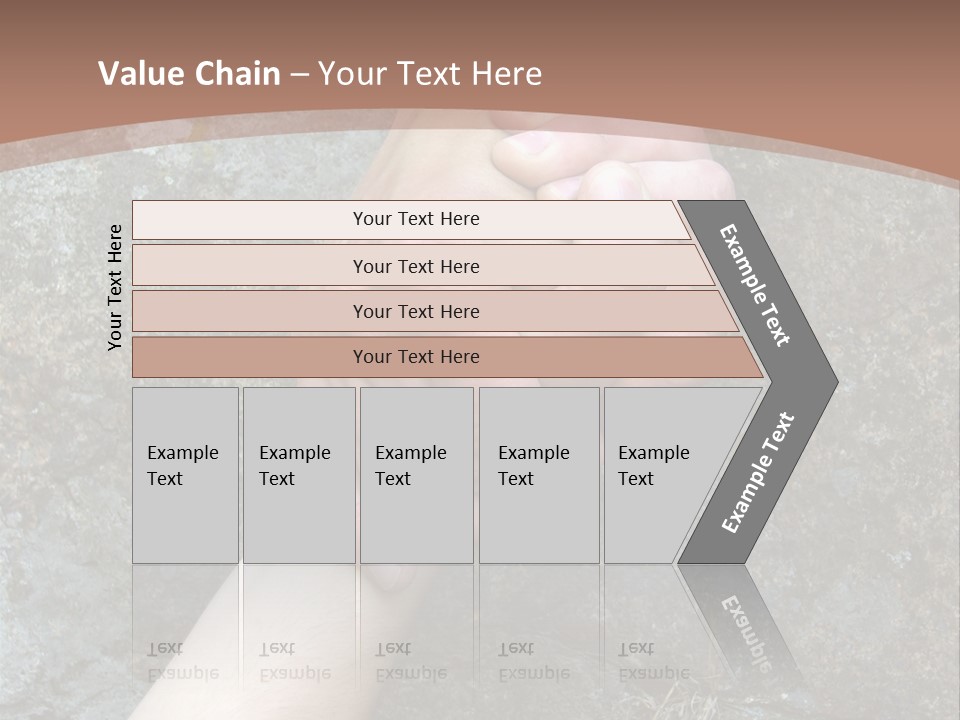 Cooling White Air PowerPoint Template