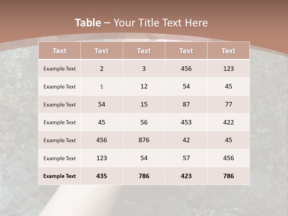 Cooling White Air PowerPoint Template