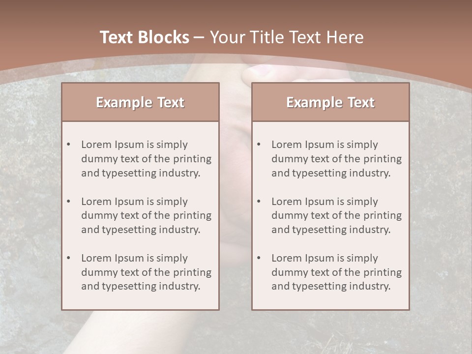 Cooling White Air PowerPoint Template