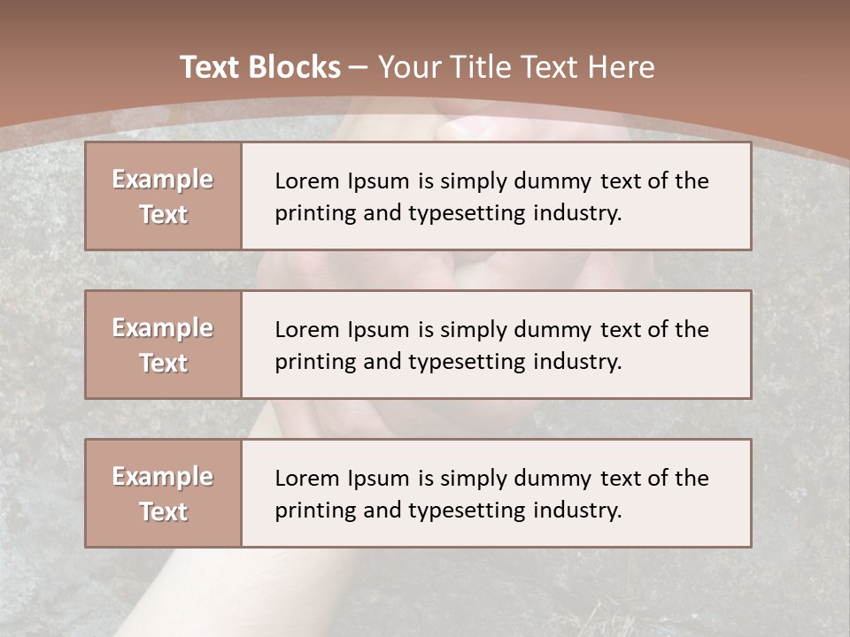 Cooling White Air PowerPoint Template