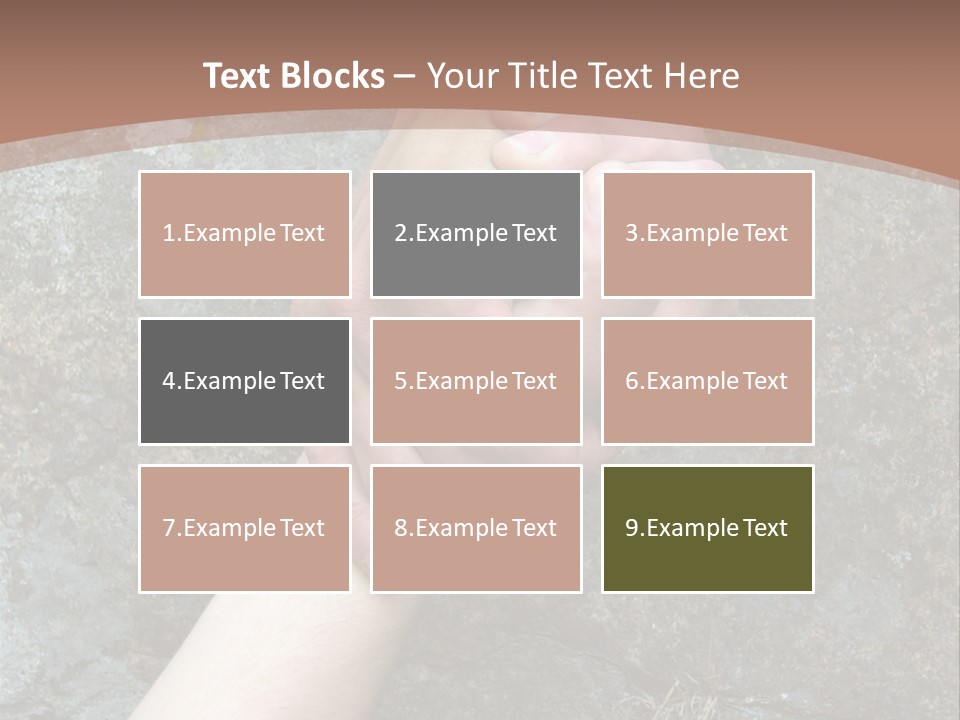 Cooling White Air PowerPoint Template