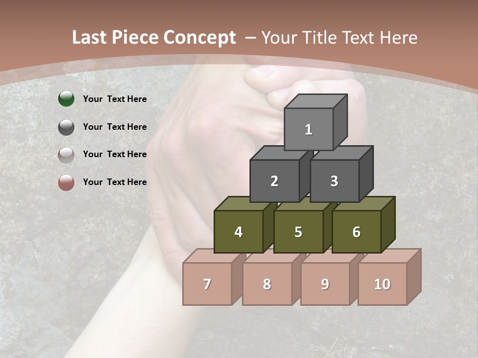 Cooling White Air PowerPoint Template