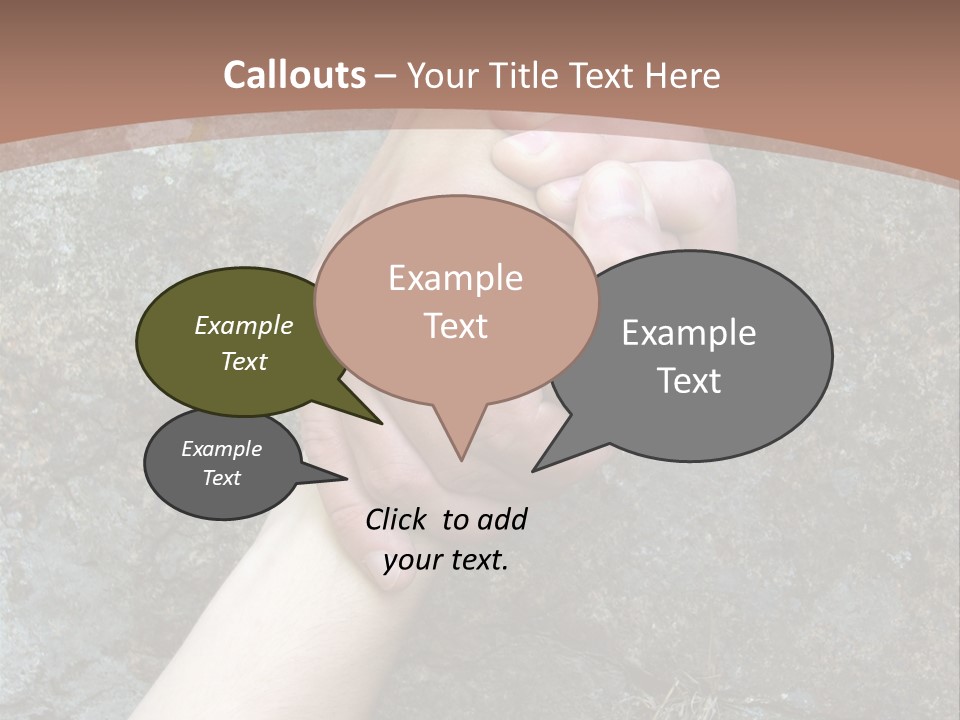 Cooling White Air PowerPoint Template