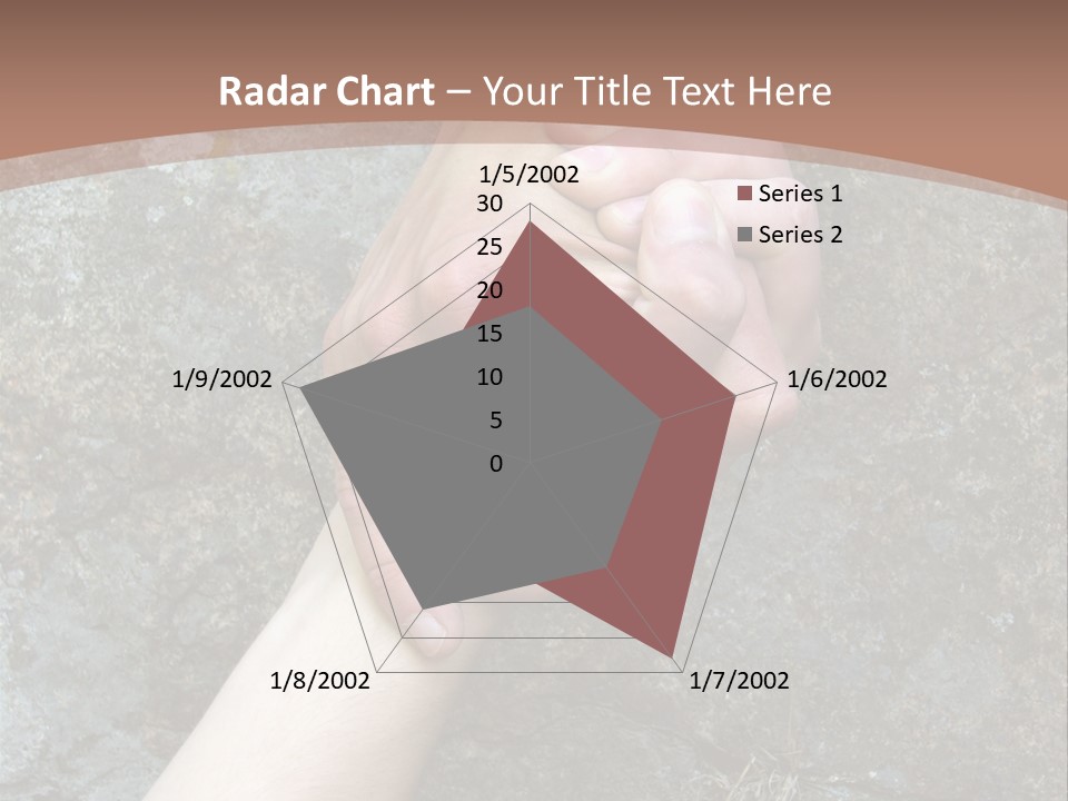 Cooling White Air PowerPoint Template