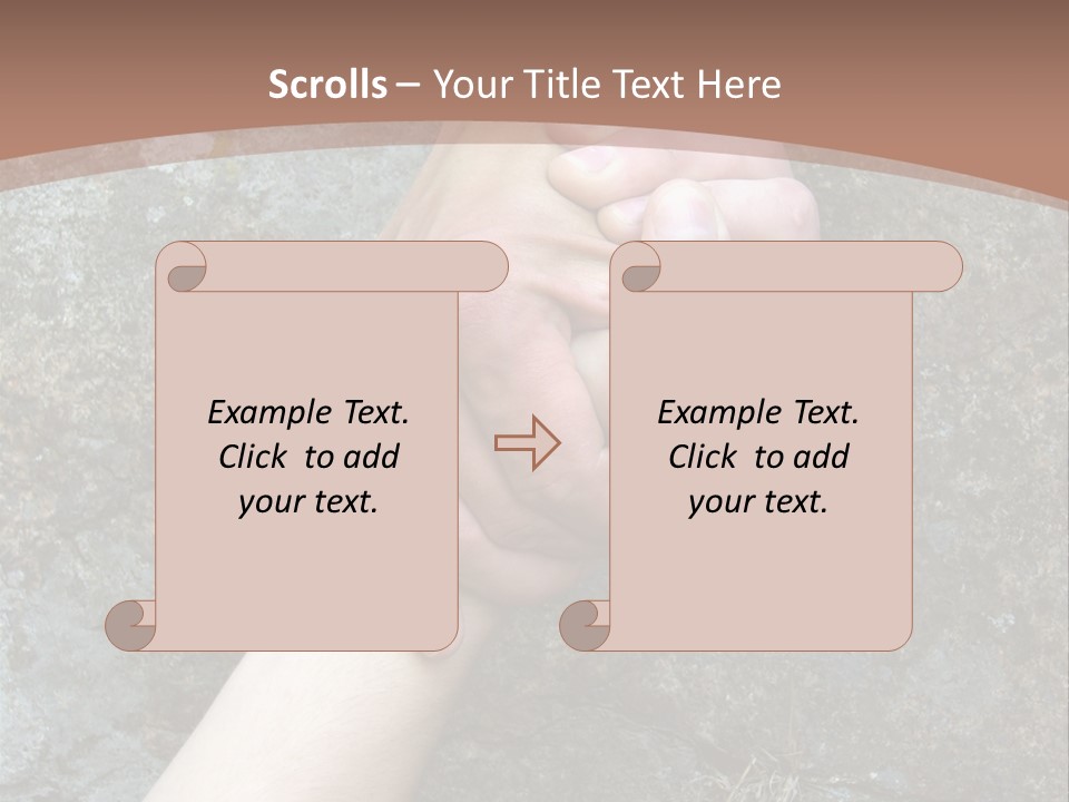 Cooling White Air PowerPoint Template