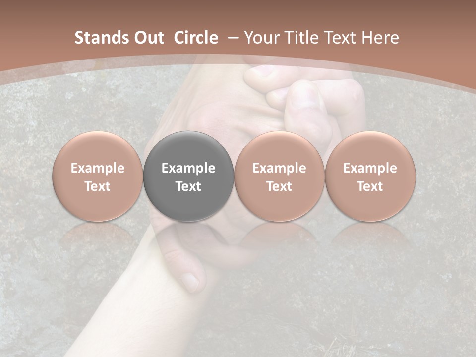 Cooling White Air PowerPoint Template