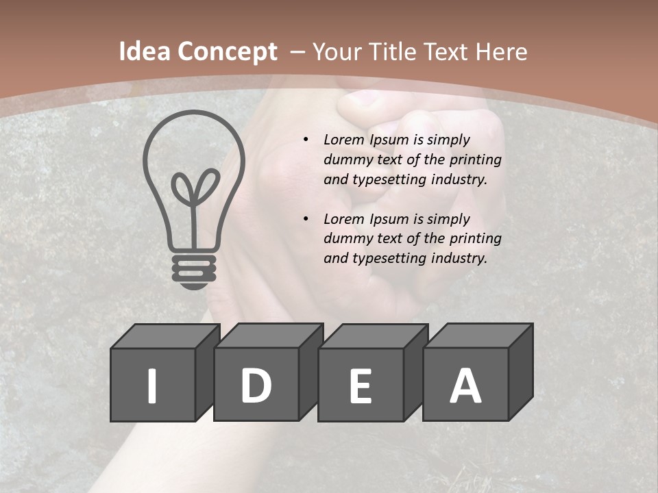 Cooling White Air PowerPoint Template