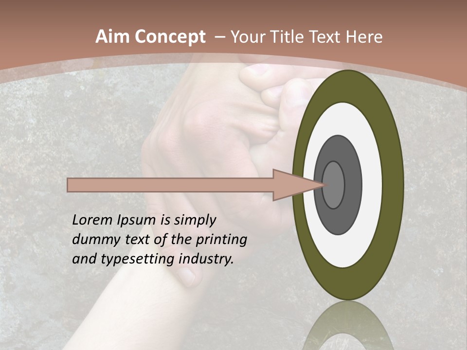 Cooling White Air PowerPoint Template