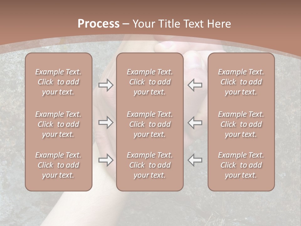 Cooling White Air PowerPoint Template