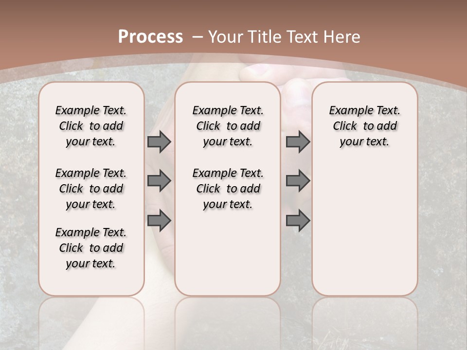 Cooling White Air PowerPoint Template