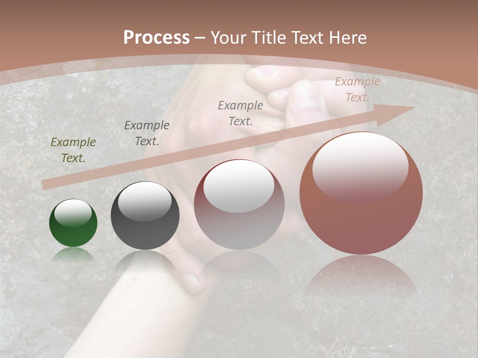 Cooling White Air PowerPoint Template