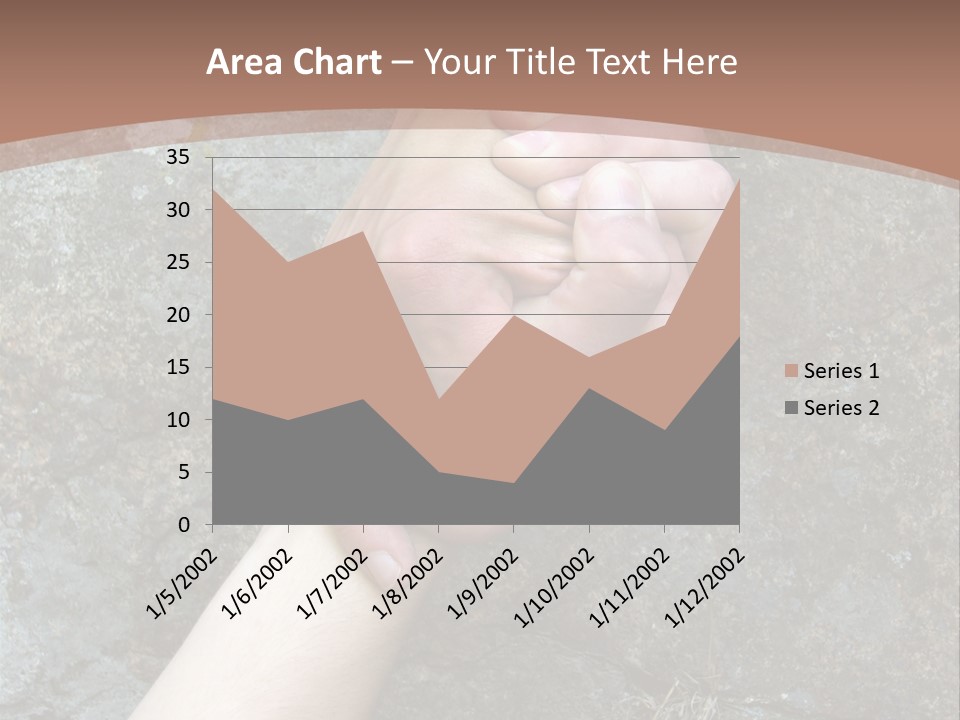 Cooling White Air PowerPoint Template