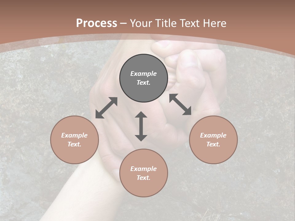 Cooling White Air PowerPoint Template