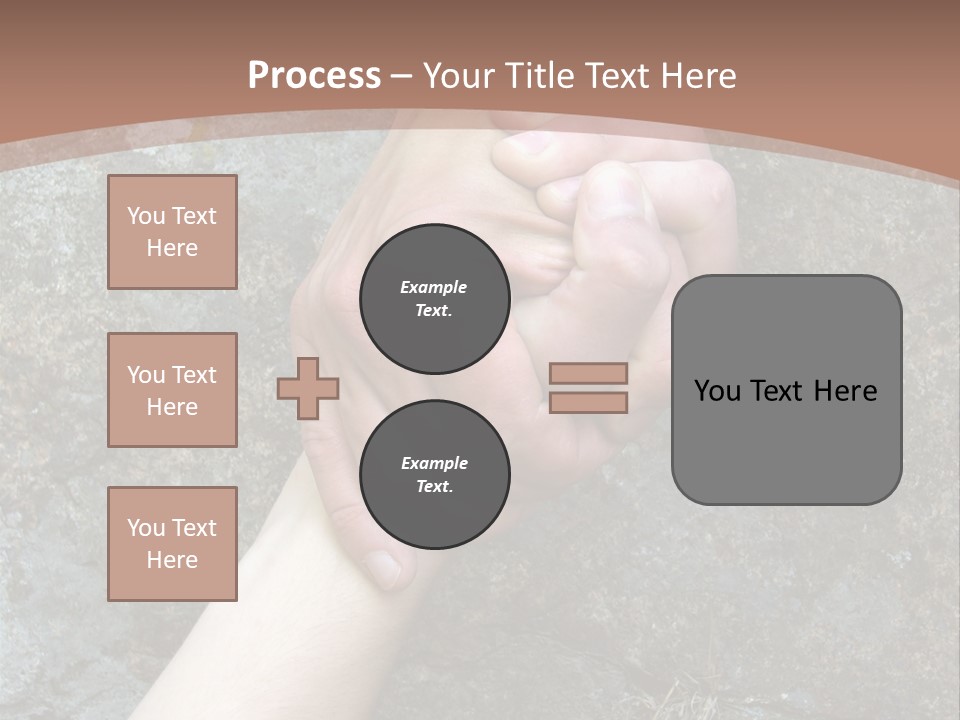 Cooling White Air PowerPoint Template