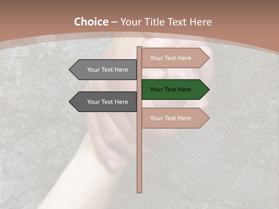 Cooling White Air PowerPoint Template