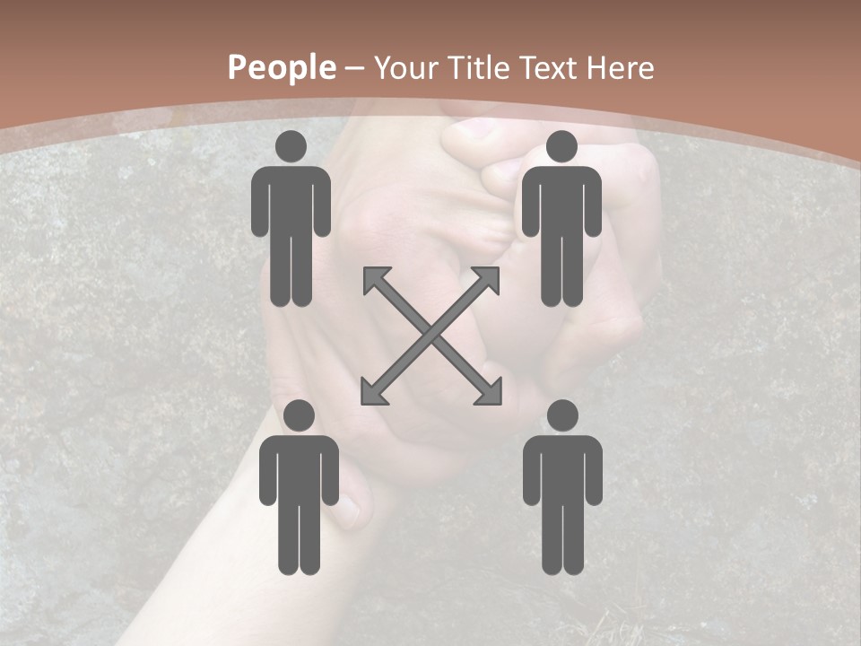 Cooling White Air PowerPoint Template