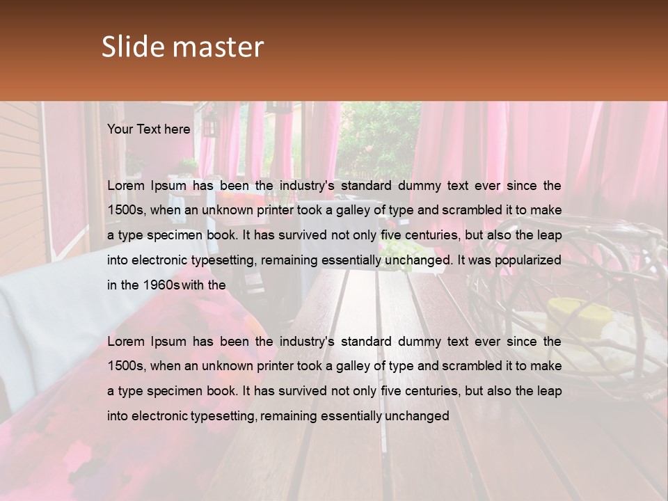 Energy Temperature Power PowerPoint Template