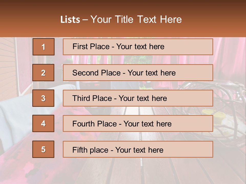 Energy Temperature Power PowerPoint Template