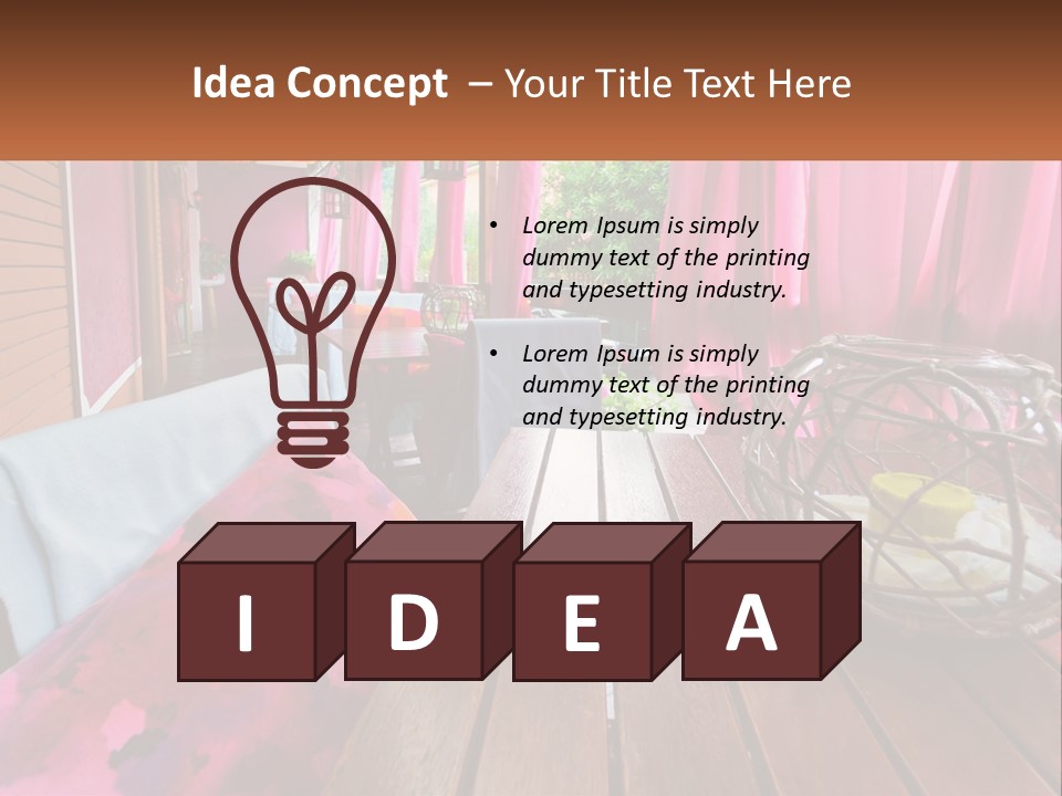 Energy Temperature Power PowerPoint Template