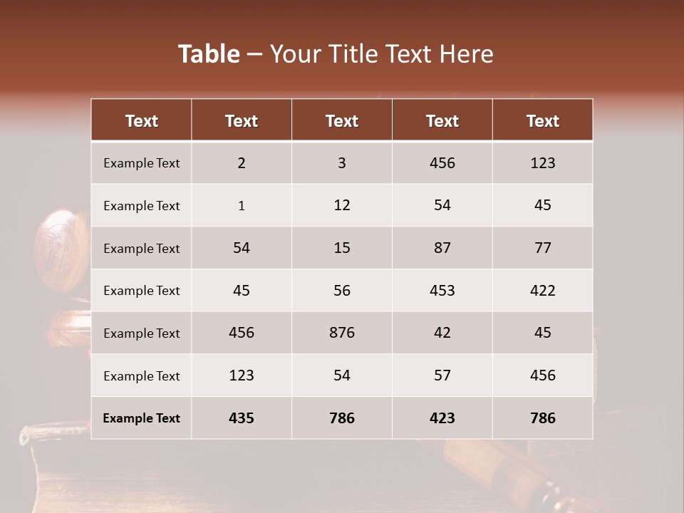 Air Cooling House PowerPoint Template