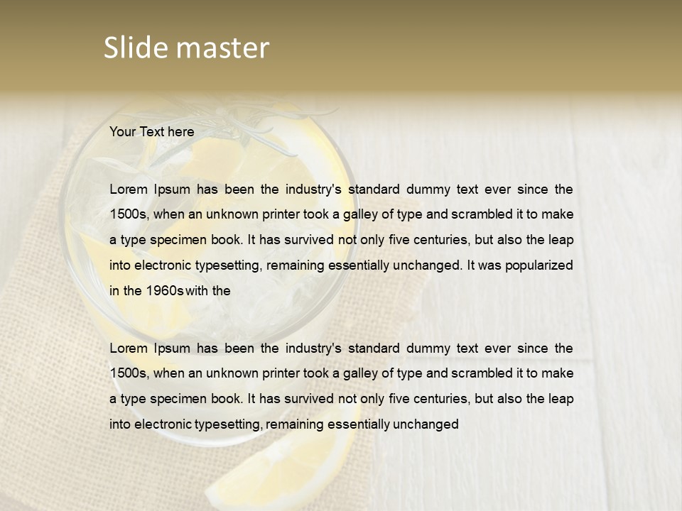 Cold Home Power PowerPoint Template