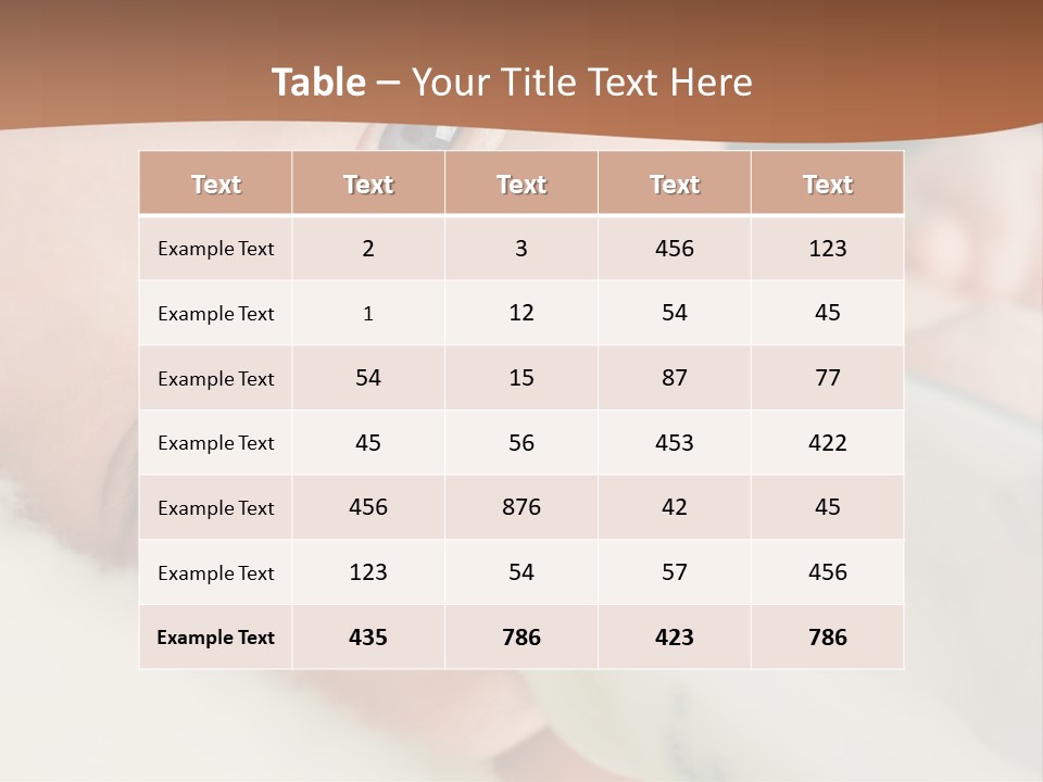 Temperature House Cool PowerPoint Template