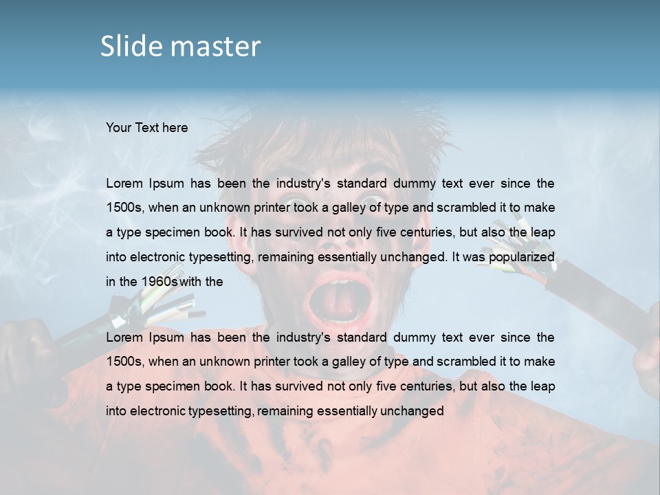 Cold House System PowerPoint Template