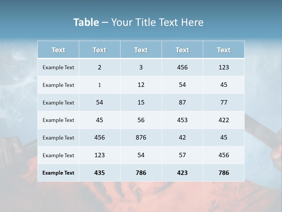 Cold House System PowerPoint Template