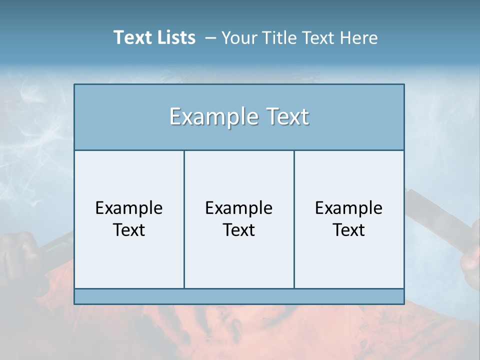 Cold House System PowerPoint Template