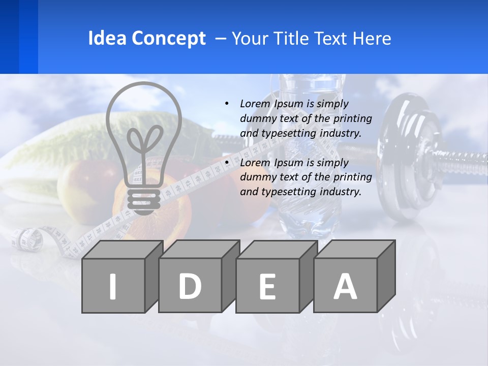 House Supply Switch PowerPoint Template