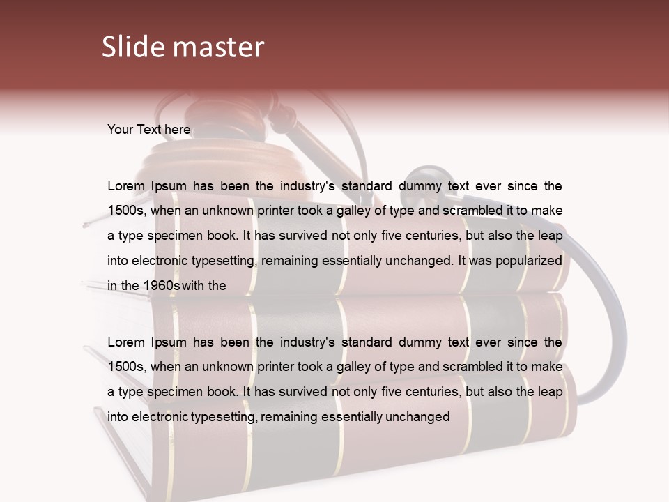 Equipment Power Heat PowerPoint Template