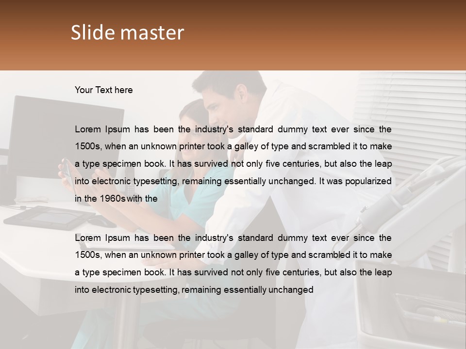 Electricity Supply Temperature PowerPoint Template