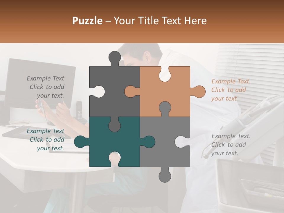 Electricity Supply Temperature PowerPoint Template
