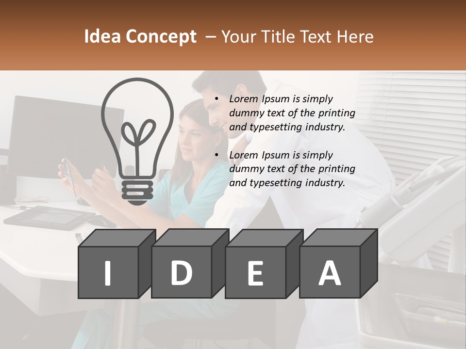 Electricity Supply Temperature PowerPoint Template