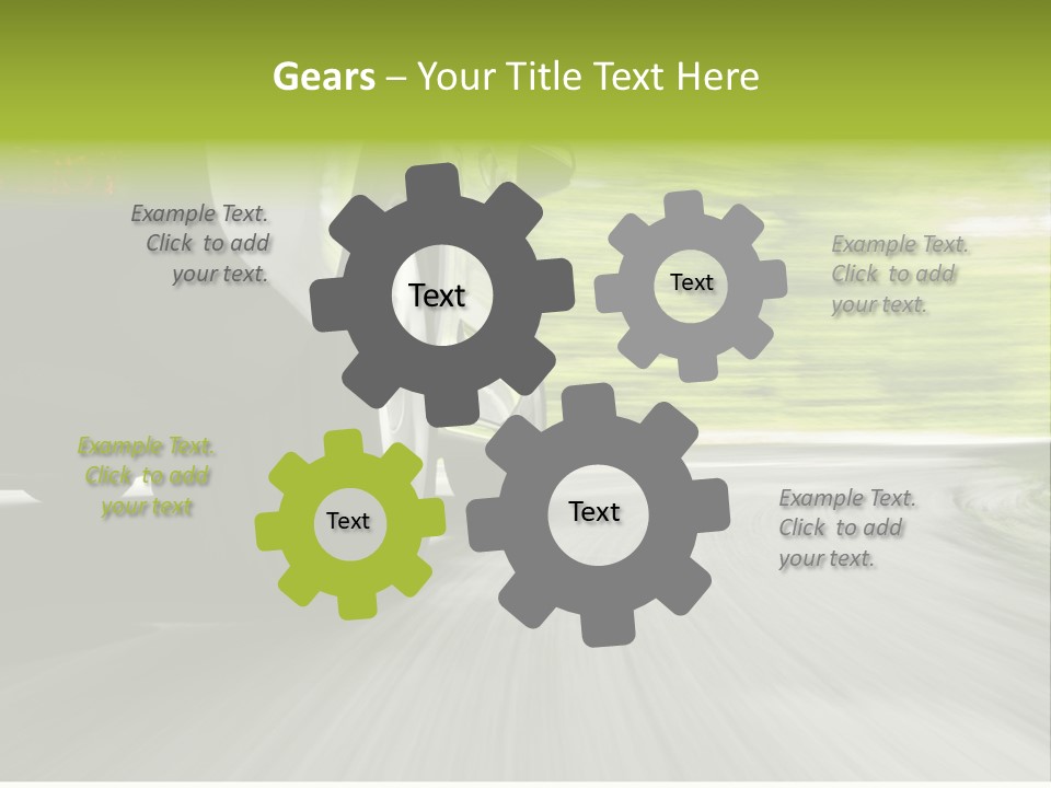 Condition Heat Part PowerPoint Template