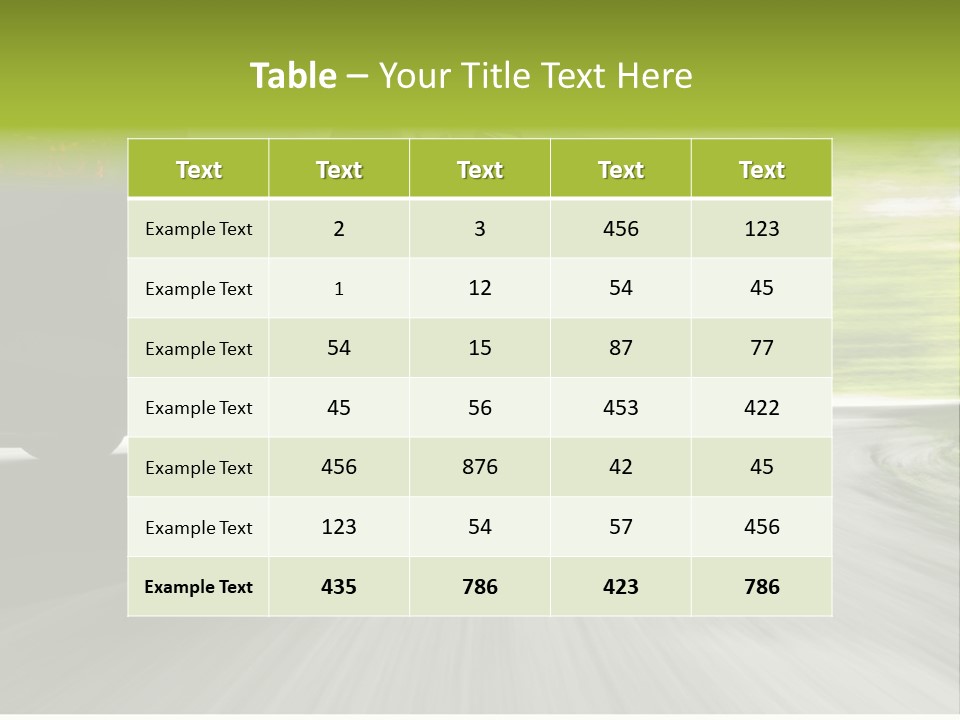 Condition Heat Part PowerPoint Template