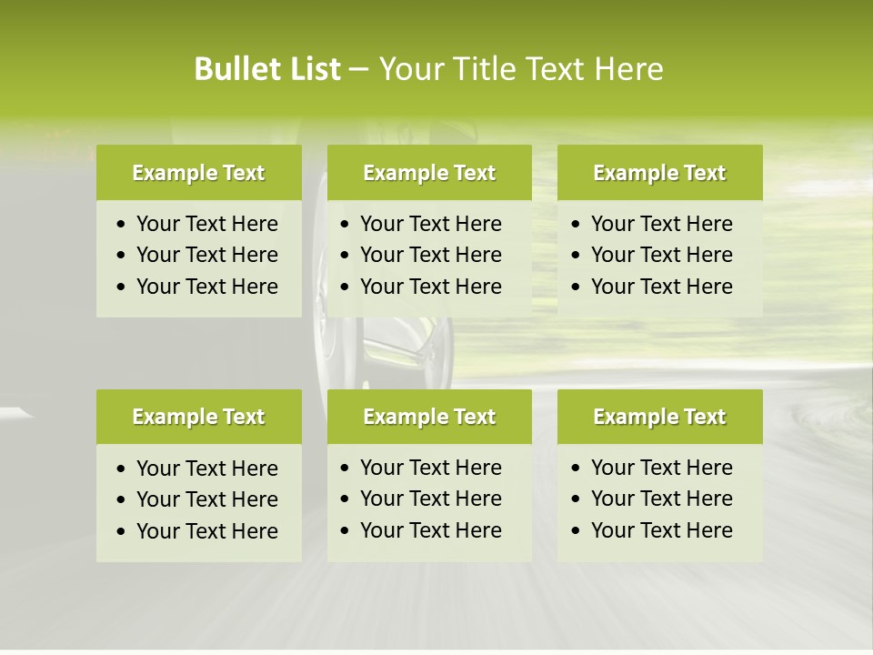 Condition Heat Part PowerPoint Template
