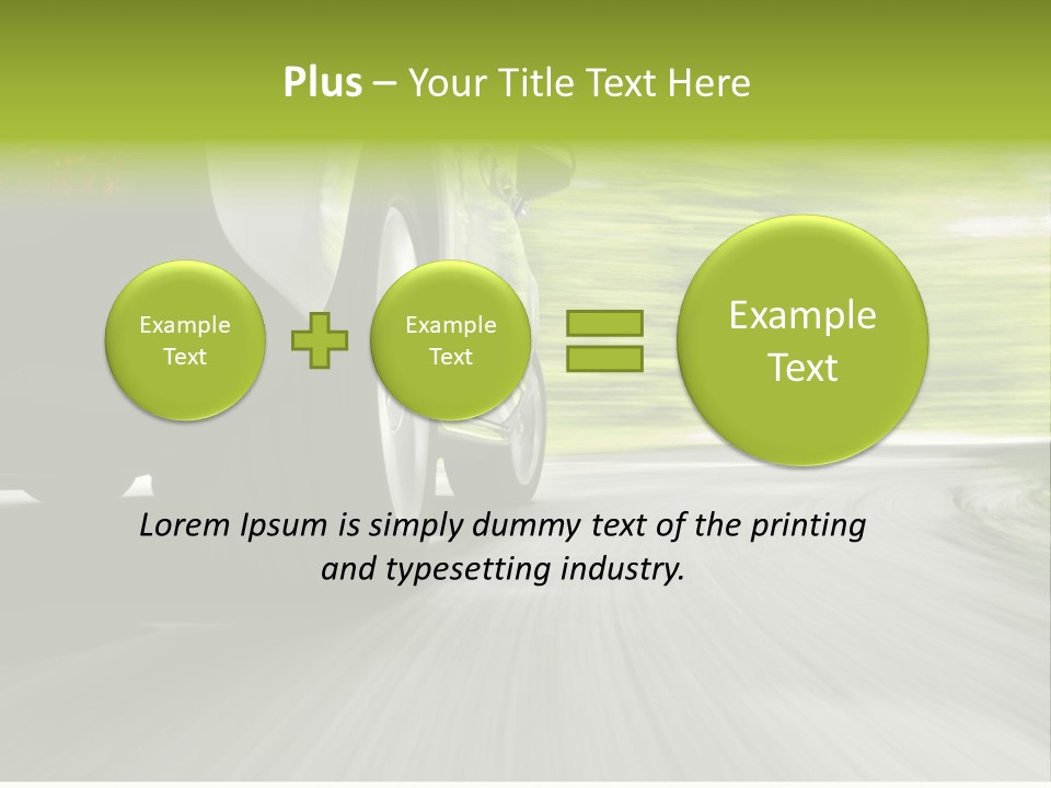 Condition Heat Part PowerPoint Template