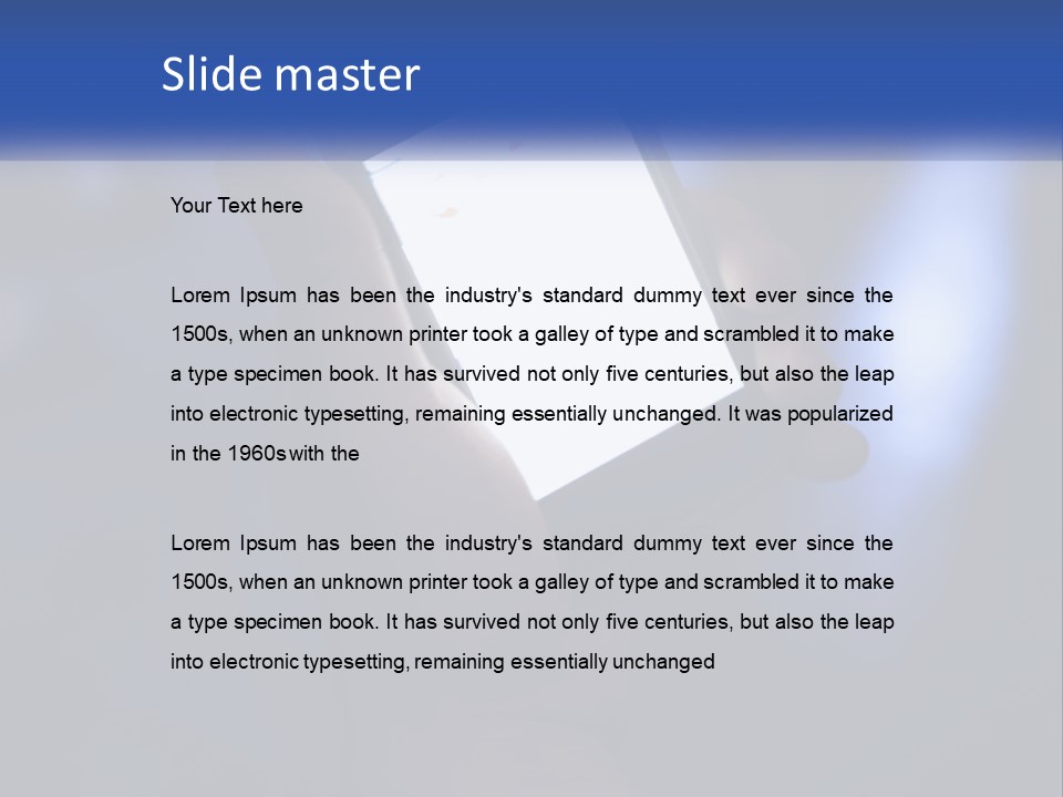 Technology Climate Air PowerPoint Template