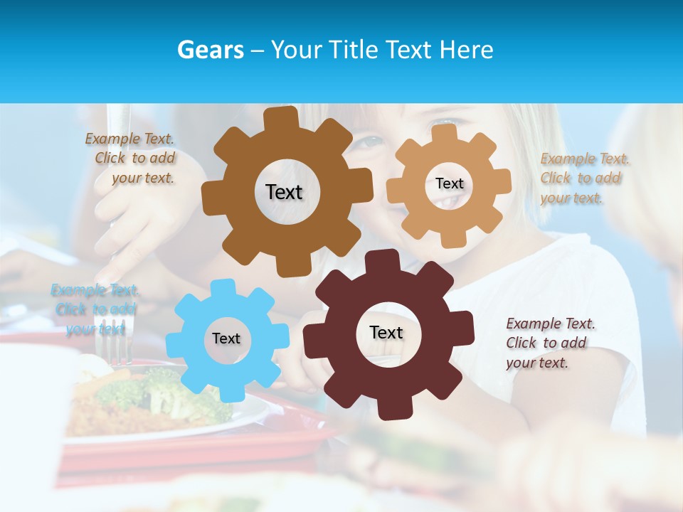 Technology Power Part PowerPoint Template