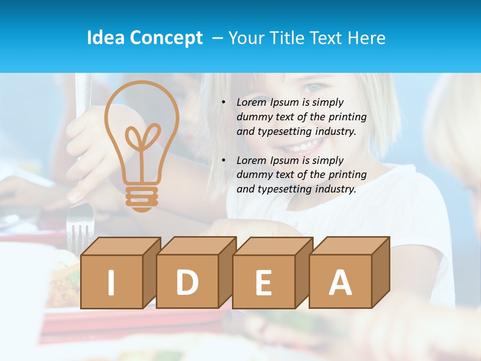 Technology Power Part PowerPoint Template