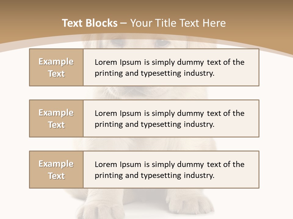 Supply Unit Temperature PowerPoint Template